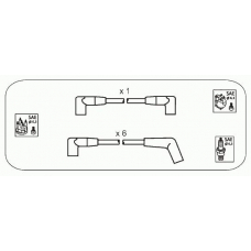 AM6 JANMOR Комплект проводов зажигания