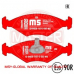 13046071272-SET-MS MASTER-SPORT Комплект тормозных колодок, дисковый тормоз