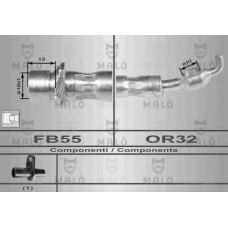 8961 Malo Тормозной шланг