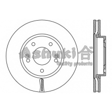 I032-35O ASHUKI Тормозной диск