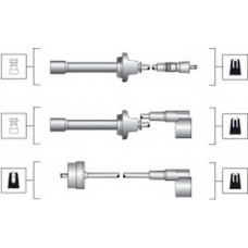 941045250512 MAGNETI MARELLI Комплект проводов зажигания