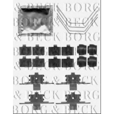 BBK1341 BORG & BECK Комплектующие, колодки дискового тормоза