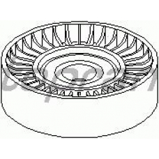 401 154 TOPRAN Паразитный / ведущий ролик, поликлиновой ремень