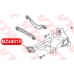 MZ4801R VTR Сайлентблок продольного рычага задней подвески