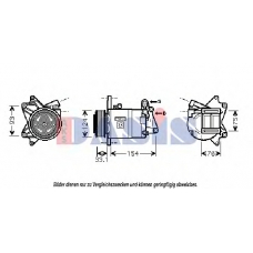 851826N AKS DASIS Компрессор, кондиционер