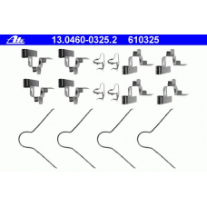 13.0460-0325.2 ATE Комплектующие, колодки дискового тормоза