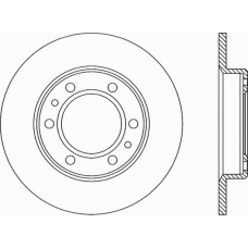 BDR1530.10 OPEN PARTS Тормозной диск