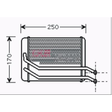 5790141 KUHLER SCHNEIDER Теплообменник, отопление салона