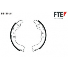 BB1311A1 FTE Комплект тормозных колодок