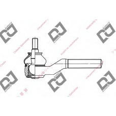 DE1135 DJ PARTS Наконечник поперечной рулевой тяги