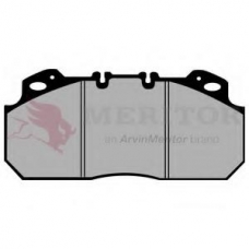 MDP1047 MERITOR Комплект тормозных колодок, дисковый тормоз