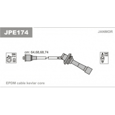 JPE174 JANMOR Комплект проводов зажигания