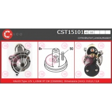 CST15101AS CASCO Стартер