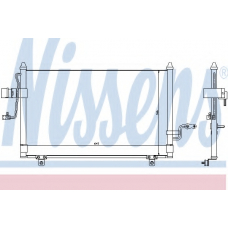 94455 NISSENS Конденсатор, кондиционер