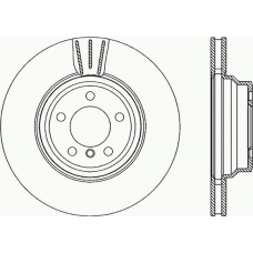 BDR2198.20 OPEN PARTS Тормозной диск