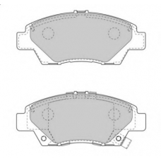 FD7543A NECTO Комплект тормозных колодок, дисковый тормоз
