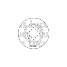 DF1218 TRW Тормозной диск