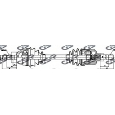 210039 GSP Приводной вал