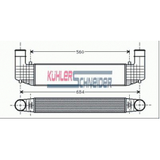 3570101 KUHLER SCHNEIDER Интеркулер