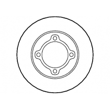 NBD310 NATIONAL Тормозной диск