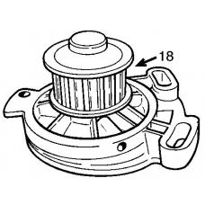 VKPC 81803 SKF Водяной насос