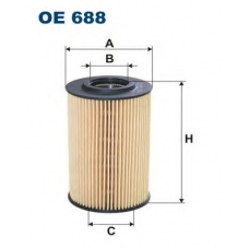 OE688 FILTRON Масляный фильтр