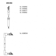 800/208 BREMI Комплект проводов зажигания