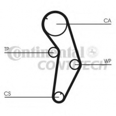 CT821 CONTITECH Ремень ГРМ