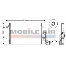 60585190 SCHLIECKMANN Конденсатор, кондиционер