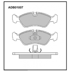 ADB01007 Allied Nippon Тормозные колодки