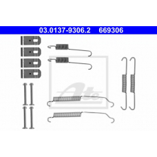 03.0137-9306.2 ATE Комплектующие, тормозная колодка