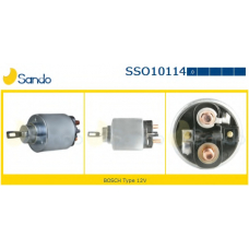 SSO10114.0 SANDO Тяговое реле, стартер