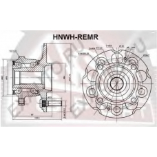HNWH-REMR ASVA Ступица колеса