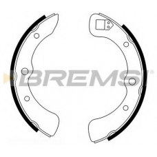 GF0662 BREMSI Комплект тормозных колодок