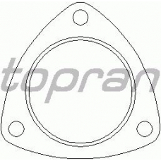107 211 TOPRAN Прокладка, труба выхлопного газа