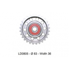 LD0805 TRW Натяжной ролик, ремень грм