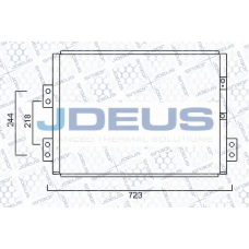 728M06 JDEUS Конденсатор, кондиционер
