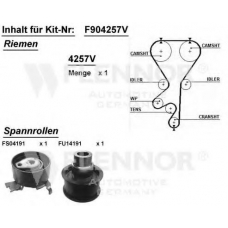 F904225 FLENNOR Комплект ремня грм