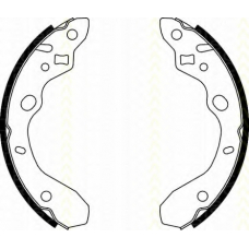 8100 50611 TRISCAN Комплект тормозных колодок