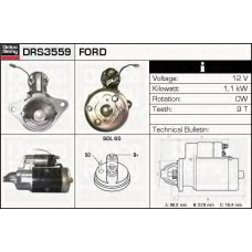 DRS3559 DELCO REMY Стартер