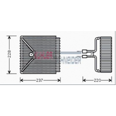 8714401 KUHLER SCHNEIDER Испаритель, кондиционер