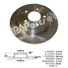 IBP-1991 IPS Parts Тормозной диск