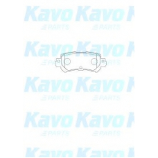 BP-4580 KAVO PARTS Комплект тормозных колодок, дисковый тормоз