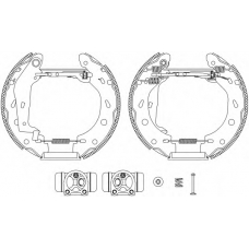 8DB 355 004-941 HELLA Комплект тормозных колодок