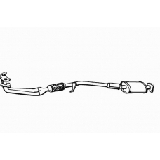 612136 FONOS Предглушитель выхлопных газов