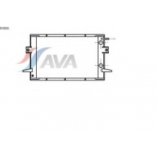 IV2026 AVA Радиатор, охлаждение двигателя