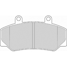 FD6136N NECTO Комплект тормозных колодок, дисковый тормоз