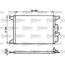816985 VALEO Конденсатор, кондиционер