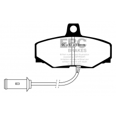 DP757 EBC Brakes Колодки тормозные