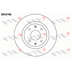 BS5016B FTE Тормозной диск